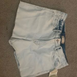 Bleached white shorts from Alter’d State. Size is Medium.